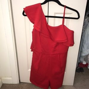 Red romper